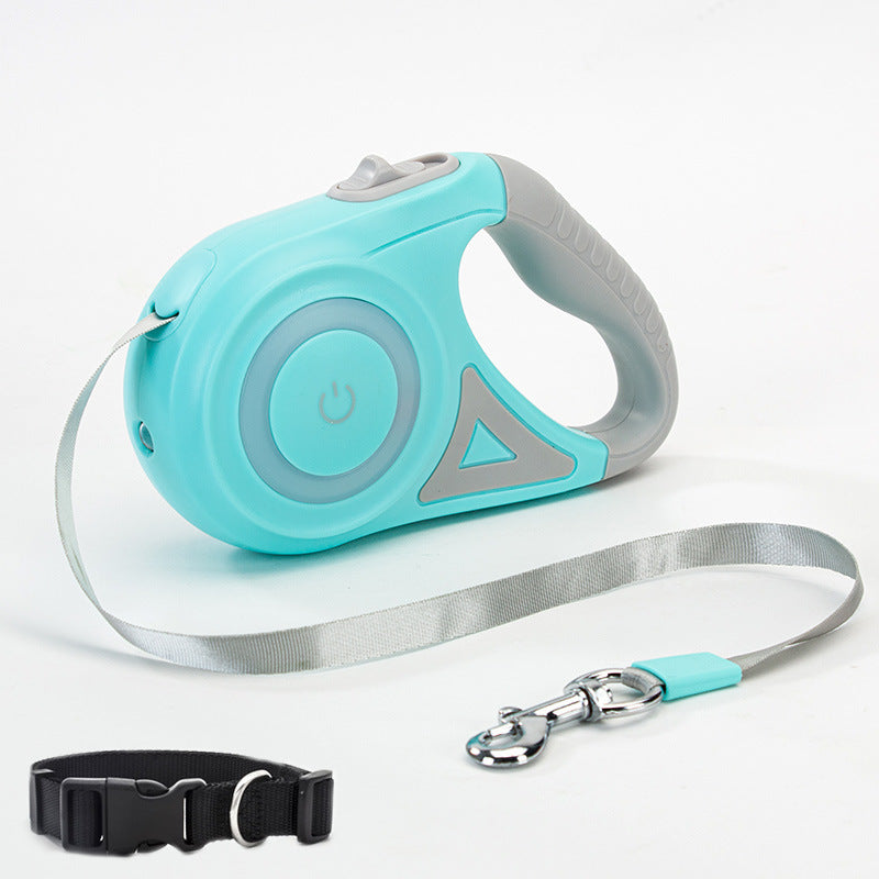 FlexiLight™ – Innovativt fleksibelt hundesnor og halsbånd med integreret spotlight