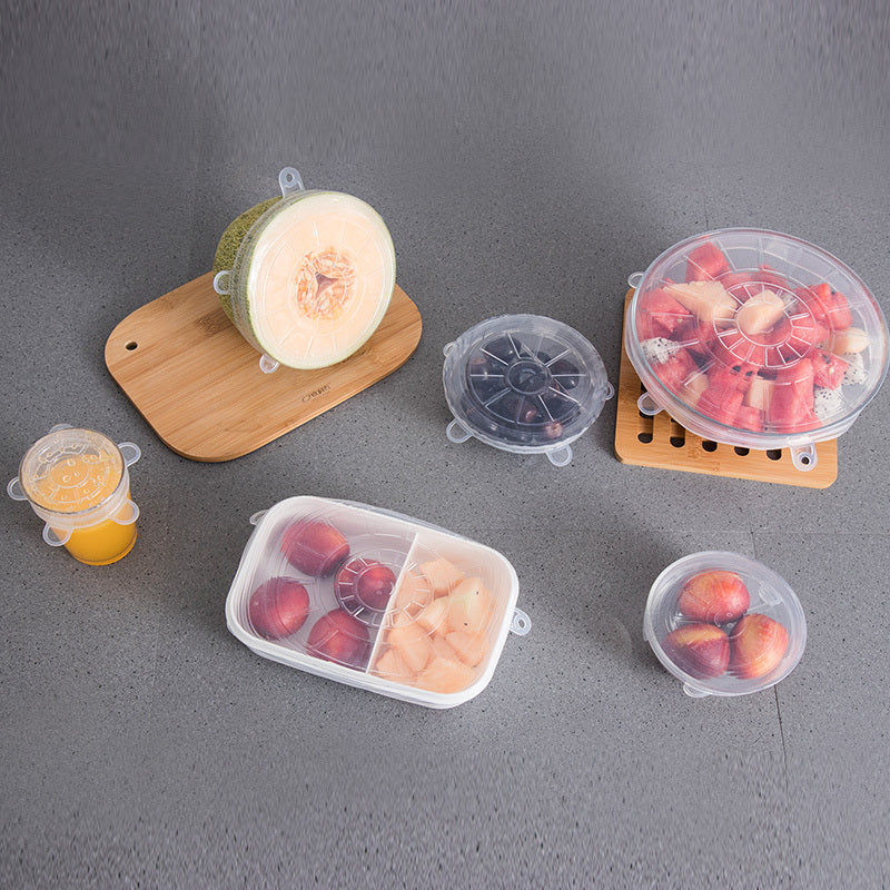 6Pcs Food Silicone Cover